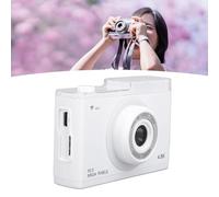 Appareils Photo Numériques Point and Shoot, Appareil Photo Compact Rétro à Zoom Numérique 48M 1080P 8X Photographie avec MP3 et IPS 2,4 Pouces, Appareil Photo Numérique Selfie