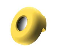 Appareils Smart Home Locator Cover Tracking - Housse de protection en silicone souple pour Airtags Smart Home Moniteur d'énergie avec 8 (jaune, taille unique)
