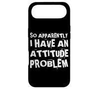 Apparemment, J'Ai Un problème d'attitude - Sarcastique drôle Coque pour iPhone Air