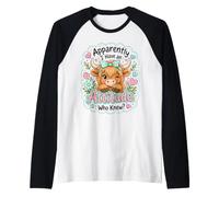 Apparemment, J'Ai Une Attitude Qui savait la Ferme des Vaches des Highlands Manche Raglan