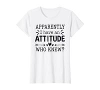 Apparemment, J'Ai Une Attitude Qui savait l'humour Sarcastique T-Shirt