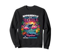 Apparemment, Nous Sommes des problèmes Lorsque Nous croisillons Ensemble drôle Sweatshirt