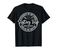 Apparemment, Nous Sommes Trouble Sisters Trip 2026 T-Shirt Graphique avec Valeur
