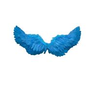 Apparence de scène d'ange pour fêtes, carnaval, rêves, donner vie avec décorations de plumes magiques pour fête, événement (A, 65 x 35 cm)