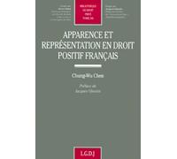 Apparence Et Representation En Droit Positif Francais