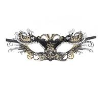 Apparences de fête de carnaval masculines et féminines, danses de mascarade, superbes meubles en métal (or, taille unique)