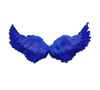 Apparences de scène d'ange pour fêtes et carnaval - Rêves éveillent la vie avec décorations magiques plumes pour fêtes (E, 65 x 35 cm)