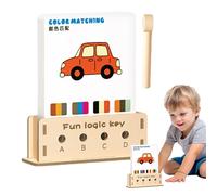 Appariement des Couleurs, Puzzles Éducatifs, Activité Éducative pour De 4 Ans Et Plus Maison École Voyage Maternelle Préscolaire Classe