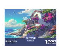 Appartement Vue mer Puzzles À 1000 Pièces pour Adultes, Bâtiment Jeu De Puzzle Défiante pour Adultes, Cadeaux pour Hommes Madame 38x26cm/1000pcs