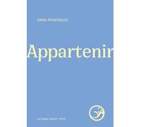 Appartenir - Anna Ayanoglou - Castor Astral - broché - Poésie