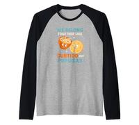 Appartenir Ensemble comme Curtido et Pupusas Funny Manche Raglan