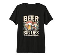 Appât à bière et Gros mensonges, Le Poisson était définitivement Plus Grand T-Shirt Haut de Gamme