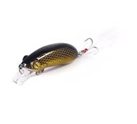 Appât Artificiel 10 g, leurre Dur et Doux, équipement de pêche for scarabée de Roche, Petit appât Gras, Accessoires avec hameçon à Plumes, appât Dur Leurre Wobbler(D)