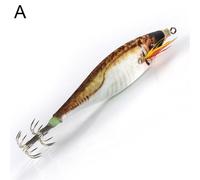 Appât Artificiel En Bois Pour La Pêche En Mer, Leurre Pour Attraper Des Poissons Comme Les Seiches Ou Les Poulpes, Avec Hameçon, 70mm, 10g, B1b5