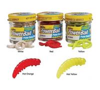 Appât - BERKLEY - Honey Worm - Jaune - 2,5cm - Pot de 55