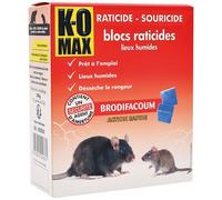 Appât bloc - rats et souris - 240 g - 14 blocs de 20 g