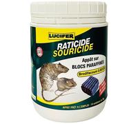 Appât bloc - rats et souris - 280 g - 14 blocs de 20 g