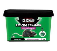 Appât blocs - raticide canadien - espèces résistantes - 300 g - seau de 1
