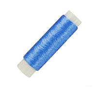 Appât de pêche élastique invisible en nylon 6,4 cm (ligne bleue)