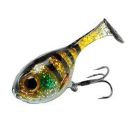 Appât de Pêche en Silicone, Ensemble de vers Souples et Cuillères pour la Pêche en Mer - Accessoires Efficaces Leurre Wobbler(Brown)