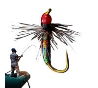 Appât De Pêche - Petit Mini Crankbait à Mouche | Appât Réfléchissant pour Truite avec Hameçon - pour la Pêche en Eau Salée et en Eau Douce, pour Les Poissons comme Le Bluegill, la Truite, Le