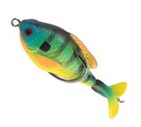 Appât de Simulation 7,5cm 8,6g pour Pêche en Eau Douce et Mer | Appât Modèle Vert, Aspect Vivant et Léger, Facile à Ranger Transporter, pour Passionnés de Pêche