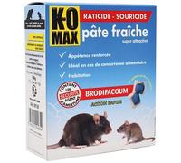 Appât pâte fraiche - rats et souris - super attractive - 150 g - 15 sachets