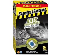 Appât pâte - rats et campagnols - 400 g - 40 sachets de 10 g