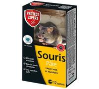 Appât pâte - souris - 120 g - 12 sachets de 10 g