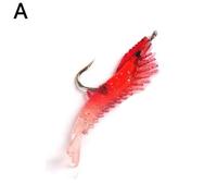 Appât Souple Artificiel Pour La Pêche En Mer, Leurre Pour Attraper Des Poissons Comme Les Truites, Reproduction Lumineuse, Crochet Unique, 1 Pièce