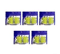 Appât souple en forme de queue de pagaie 5 cm | Action réaliste en forme de queue de pagaie, imite les proies naturelles, attire les prédateurs prudents, taille 5 cm