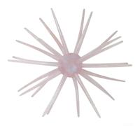 Appât souple en TPE 133 mm pour brochet, saumon, morue - Design flexible multi-tentacules avec intérieur pour flash pour bateau et lancer sur la plage