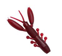 Appât Souple Pour La Pêche, Leurre Pour Attraper Des Poissons Comme Les Crabes, Ver, Avec Hameçons, Simulation 3d, 8cm, 34.5g