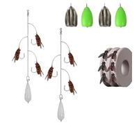 Appâts artificiels pour à Moscou | Appâts réalistes - Portable Réaliste Multi Hameçon Outils Pour Attirer Poissons Pour taureaux Eaux Salées et Douces Lac Rivière Torrente