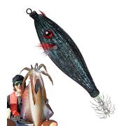 Appâts de calmar | Appât sépia lumineux dans l'obscurité - Appât portable pour la pêche de nuit en maquereau