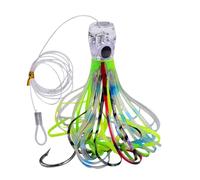 Appâts de traîne pour les leurres artificiels pour poissons d'eau salée et pour truites - Appât de natation réaliste pour , convient à la truite, Kayak, taureaux de nuit, Perche, poisson-chat,
