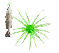 Appâts pour Oursins | Appât Souple Flottant pour Les Perches | Leurre De Pêche en Silicone pour Bass | Pêche en Eau Salée, Lac, Rivière, Rive, Étang, Quai, Mer, Crapet, Perche pour Les Hommes