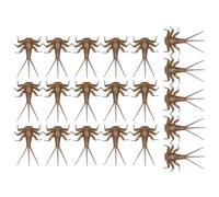 Appâts souples | 20 x artificiels pour lier, composants du corps de la nymphe, ensemble d'appâts à liés à la main saumon, bar, débutants