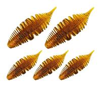 Appâts Souples de Pêche,Leurs de Pêche à Appâts Souples | Lot de 5 leurres de pêche souples réalistes, Swimbaits animés - Kit de leurres multifonctionnels à forte attraction, facile à attraper, pour l