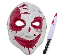 APPCRFM Ensemble de Masque de Accessoires d'Halloween, Accessoires de Costumade d'Horreur pour Adultes et Adolescents, Masque d'Horreur, Décoration Halloween