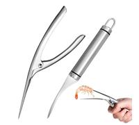 APPCXOKL Outil Polyvalent pour Fruits de Mer - Éplucheur, Ouvre Huître, Couteau et Écailleur à Poisson