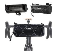APPCXOKL Sacoche Guidon Velo, Sacoches de Guidon Vélo, Sacoche Vélo Compacte et Légère de 3L pour Tous Les Types de Vélos, Facile à Installer