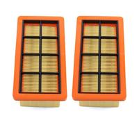 appe Lot de 2 filtres plissés plats pour aspirateur Kärcher 6.415-953.0 AD2 Battery AD3 AD4 Premium AD 3.000, AD 3.200