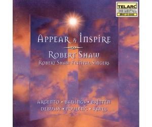 Appear & Inspire - Britten, Debussy, Badings Etc. by Robert Shaw Festival Singers & Robert Shaw (1996-03-01)