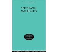 Appearance and Reality by F H Bradley Paperback Book F H Bradley (Auteur)