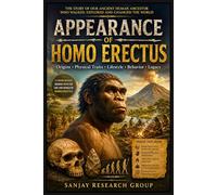 Appearance of Homo Erectus: The Story of Our Ancient human Ancestor Who Walked, Explored and Changed the World