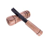 Appeau Canard - Sifflet au Son Réaliste pour Attirer les Oiseaux | Outil Imitation Son Bois Portable pour Chasse Plein Air Adultes Expérience Nature