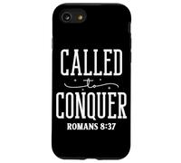 Appel à Conquérir Romains 8:37 - Design Motivant Coque pour iPhone SE (2020) / 7/8