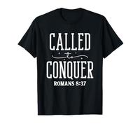 Appel à Conquérir Romains 8:37 - Design Motivant T-Shirt