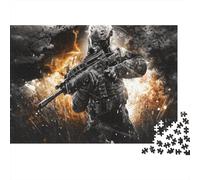 Appel au Devoir Puzzle 500 Pieces Cadeau Unique Jeu Éducatif Défi Jouet À De Qualité Supérieure Peinture Art pour Adultes Et Enfants À Partir De 14 Ans 500pcs (52x38cm)